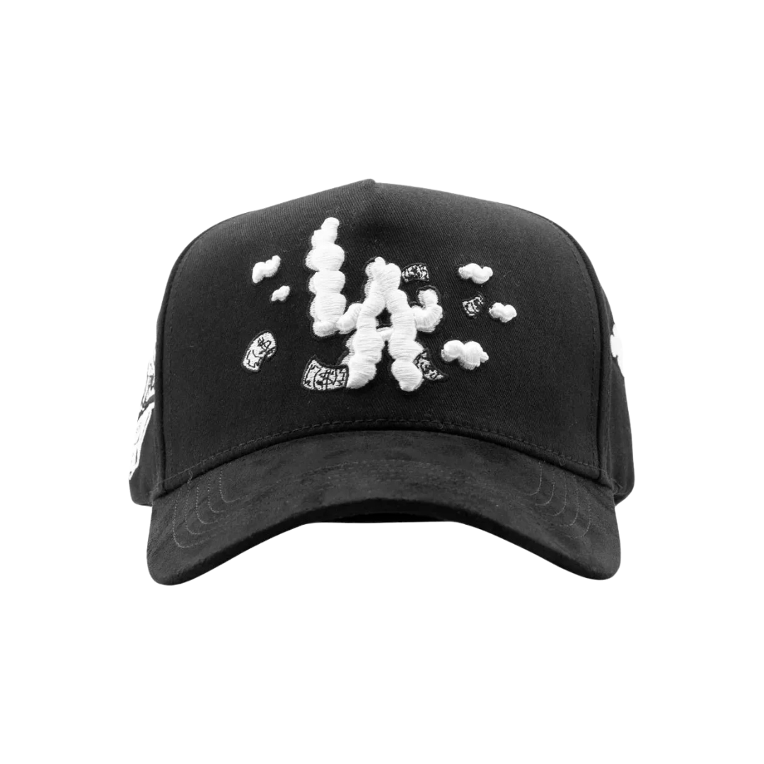 31 HATS "LA MONEY CLOUDS BLACK"