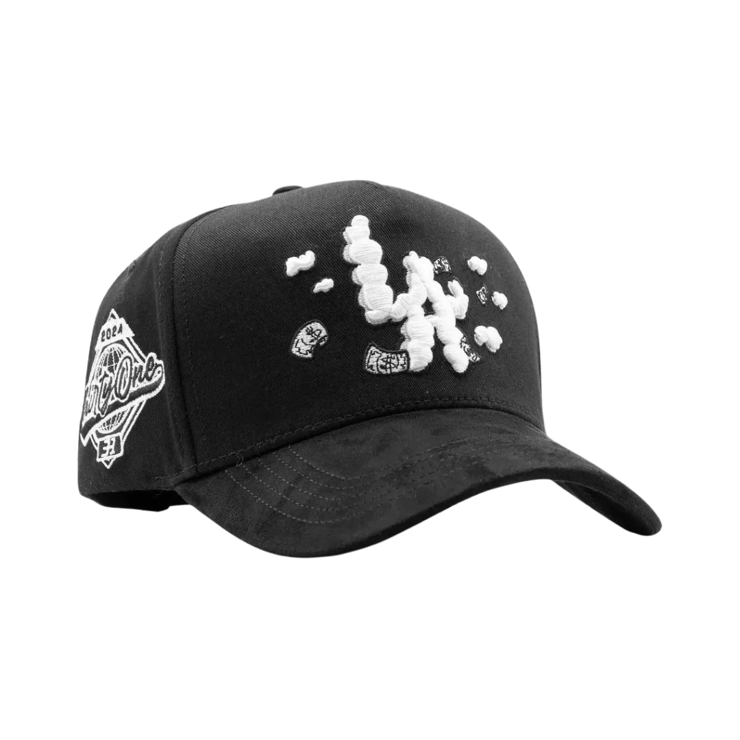 31 HATS "LA MONEY CLOUDS BLACK"