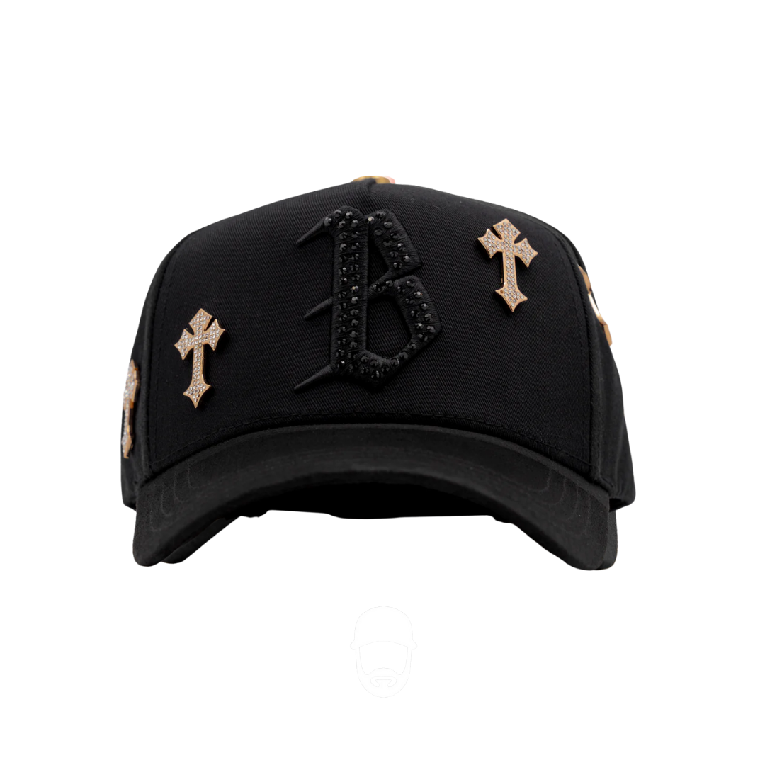 BARBAS HATS - BARBAS PREMIUM DROP "B CHROME l"