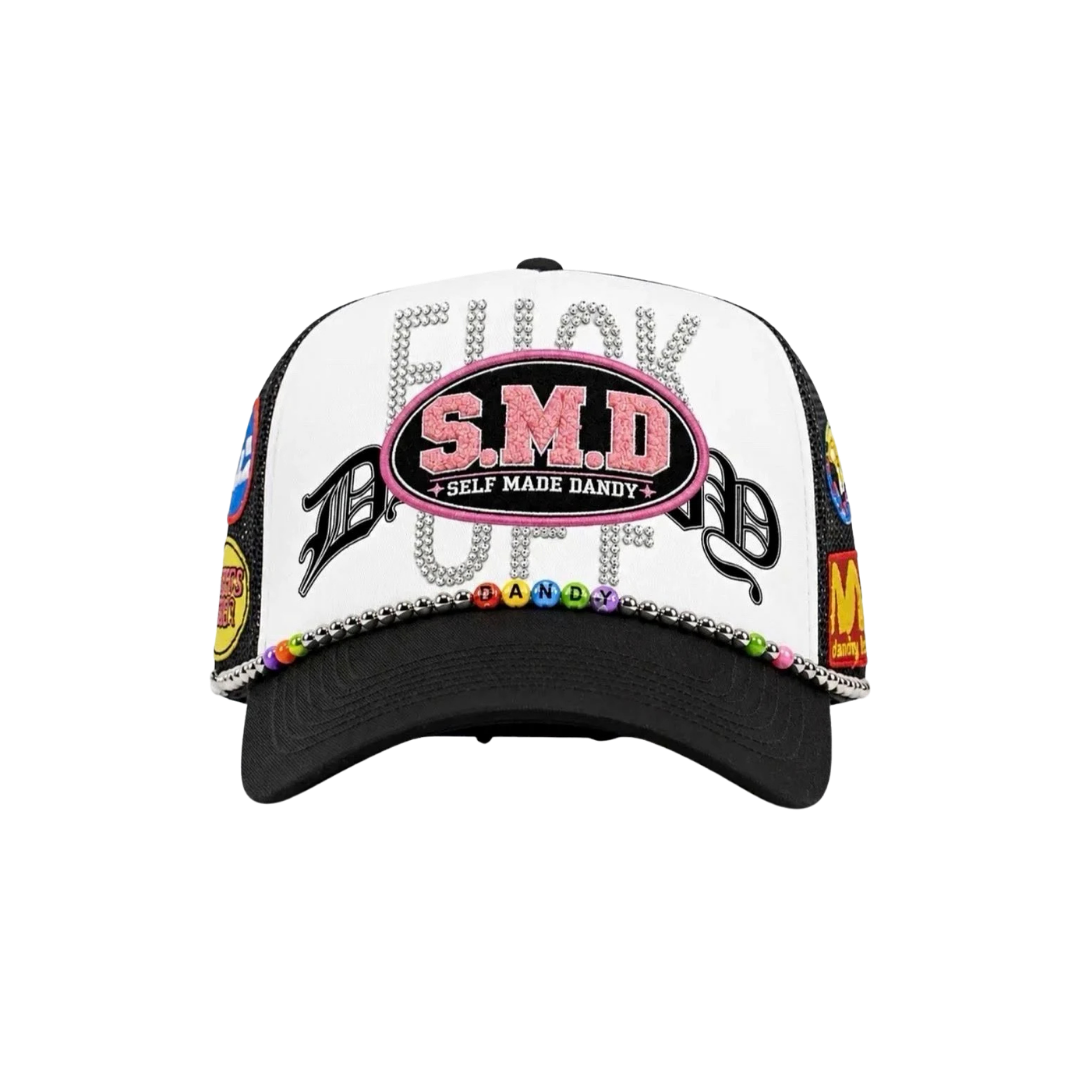 DANDY HATS "SELF MADE DANDY" WHITE SMD F&F