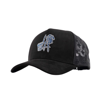 DANDY HATS -  LA BLUE CRYSTAL MONOGRAM