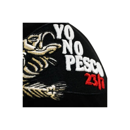 DANDY HATS x OSCAR ORTIZ "YO NO PESCO 23/7" BLACK IN BLACK FIRTS DROP
