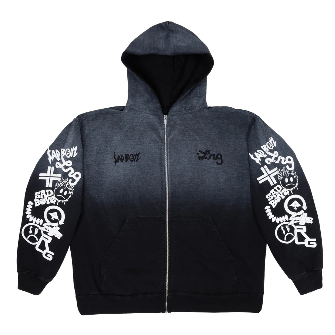 SADBOYZ - LRG x Sadboyz Logos Hoodie