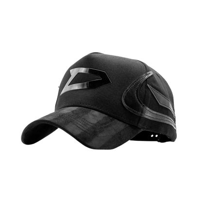 DANDY HATS "D" PHANTOM ALL BLACK