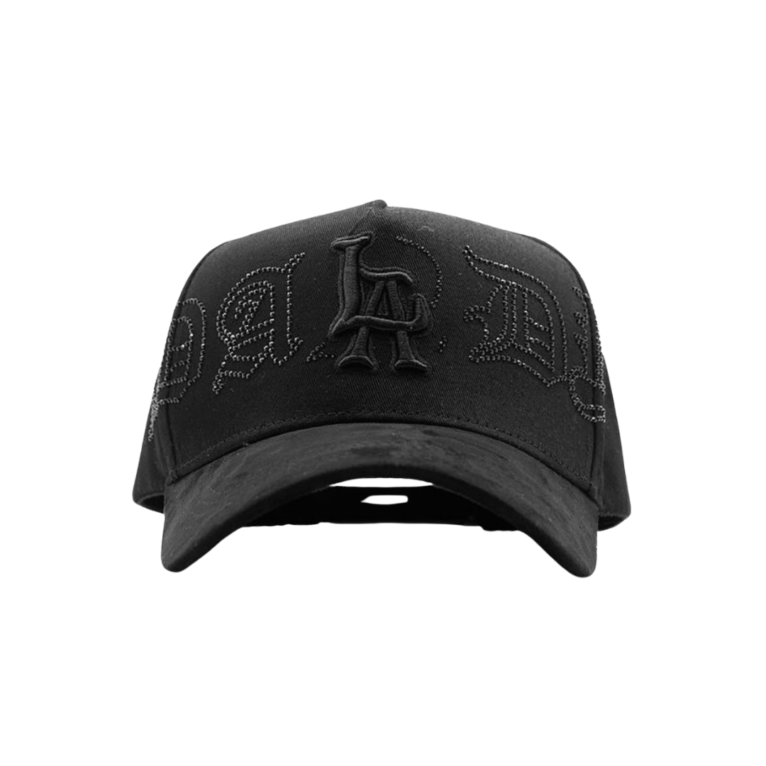 DANDY HATS  "LOS ANGELES CRYSTAL BLACK IN BLACK"