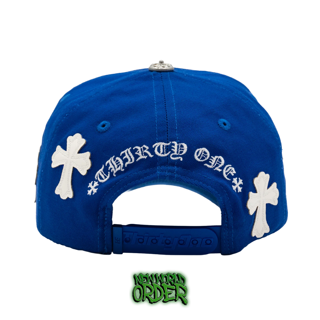 ThirtyOne Hats - New World Order Drop "BLUE CHROME LA"