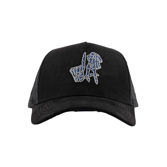DANDY HATS -  LA BLUE CRYSTAL MONOGRAM