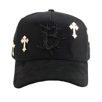 BARBAS HATS - Premium Drop 2.0 "B CROSS" 24K ROSE GOLD