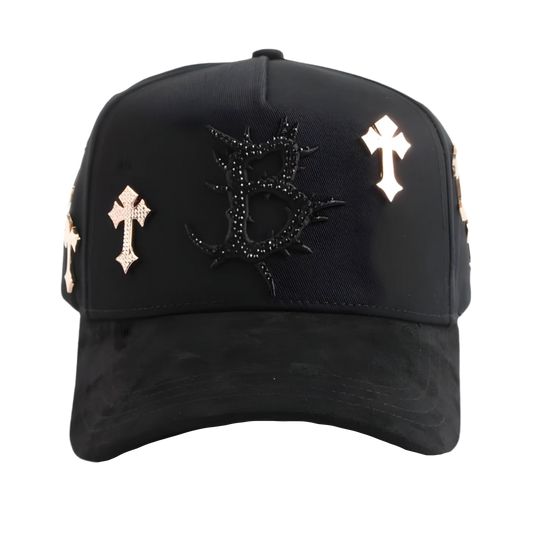 BARBAS HATS - Premium Drop 2.0 "B CROSS" 24K ROSE GOLD