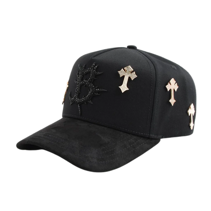 BARBAS HATS - Premium Drop 2.0 "B CROSS" 24K ROSE GOLD
