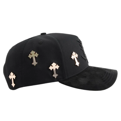 BARBAS HATS - Premium Drop 2.0 "B CROSS" 24K ROSE GOLD