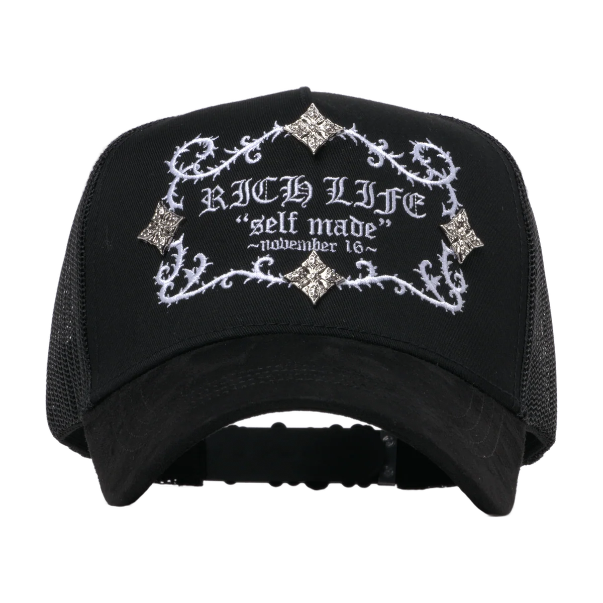 BARBAS HATS - "RICH LIFE BLACK"