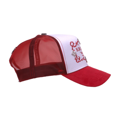 BARBAS HATS - "RICH LIFE RED"