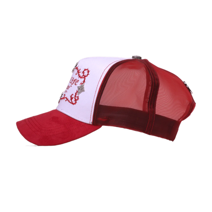 BARBAS HATS - "RICH LIFE RED"