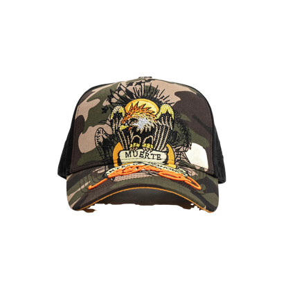 SAD BOYZ X ED HARDY "MUERTE ANTES DE DESHONOR" SNAPBACK HAT