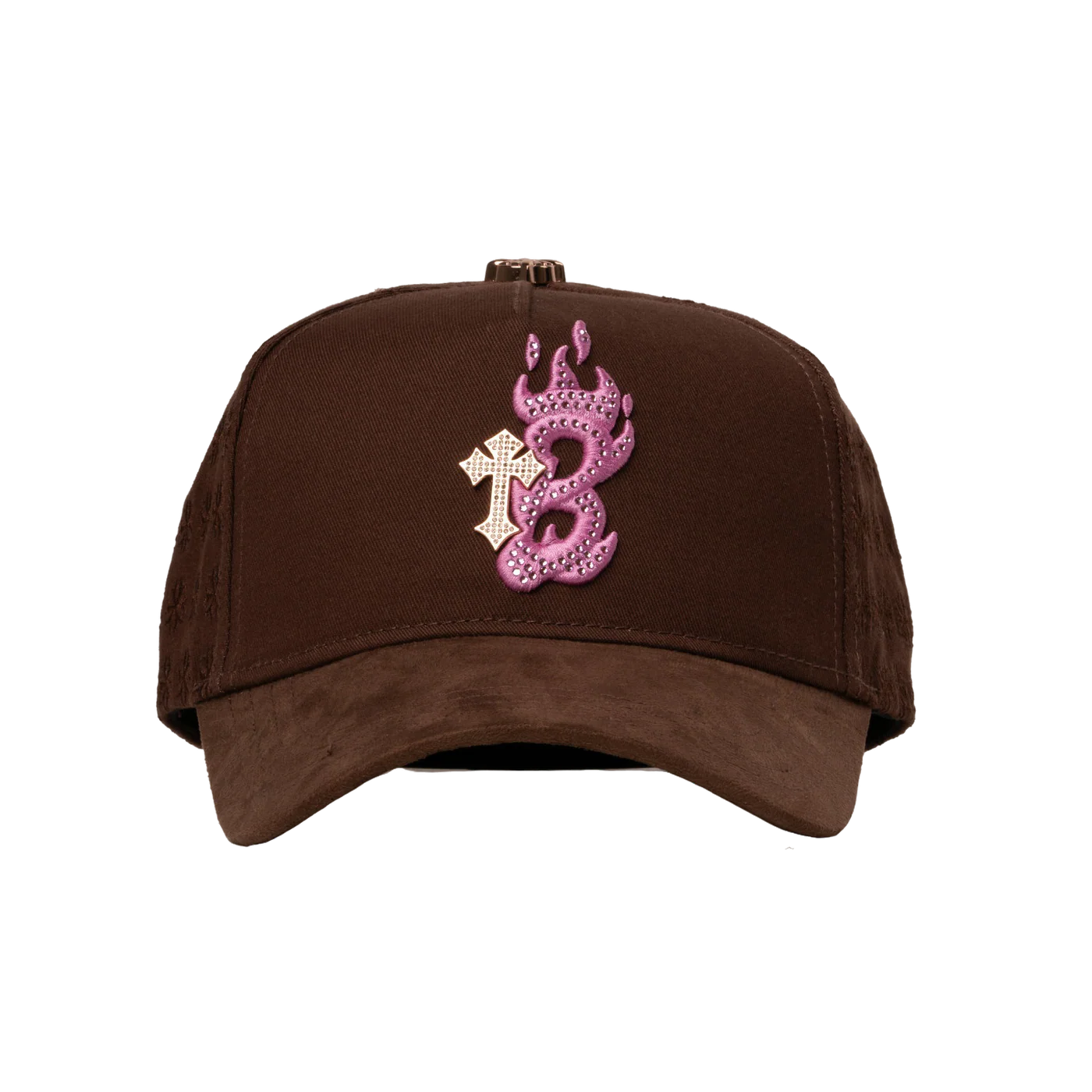 BARBAS HATS - " B CROSS PINK"